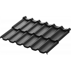 М/ч AQUASYSTEM Стокгольм 0,5 GreenCoat Pural BT Matt RR33 (черный) 1185х780 мм